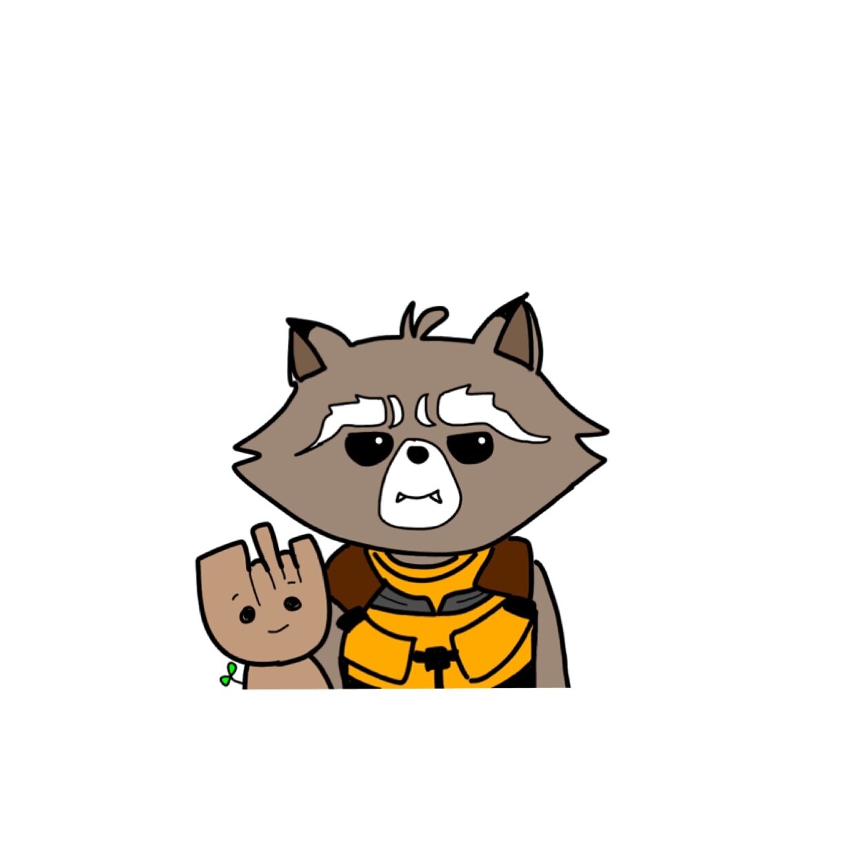 ゆるい似顔絵・イラスト描きます リクエストお願いします！頑張って描きます(  ・∞・  ) イメージ2