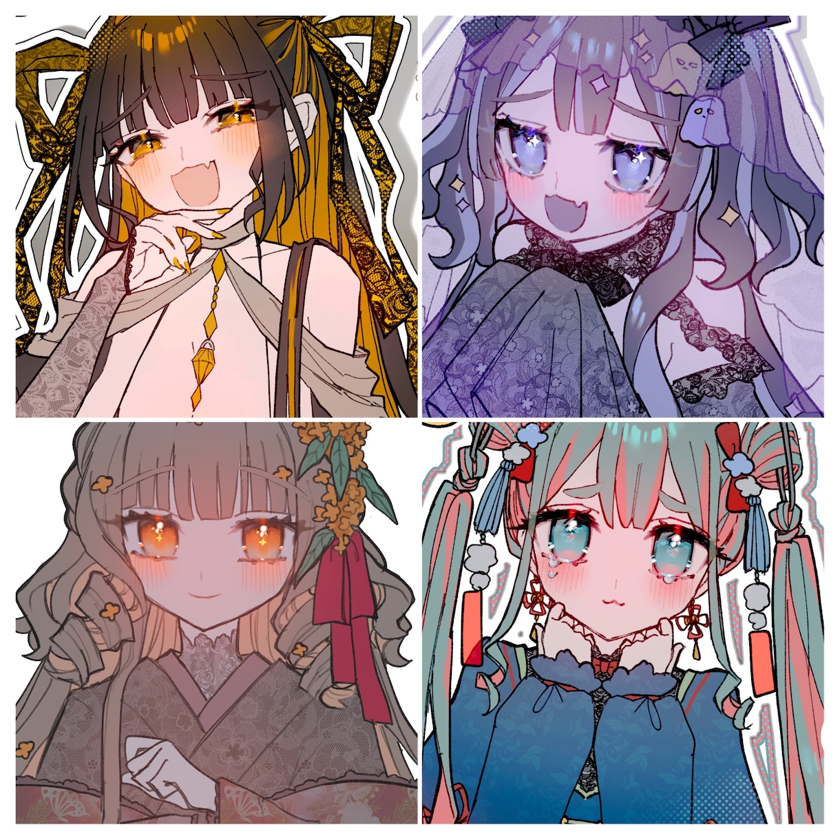かわいい雰囲気♡お好きな1枚絵作成します MV用イラスト・1枚絵・アイコンなど幅広く対応いたします◎ イメージ7