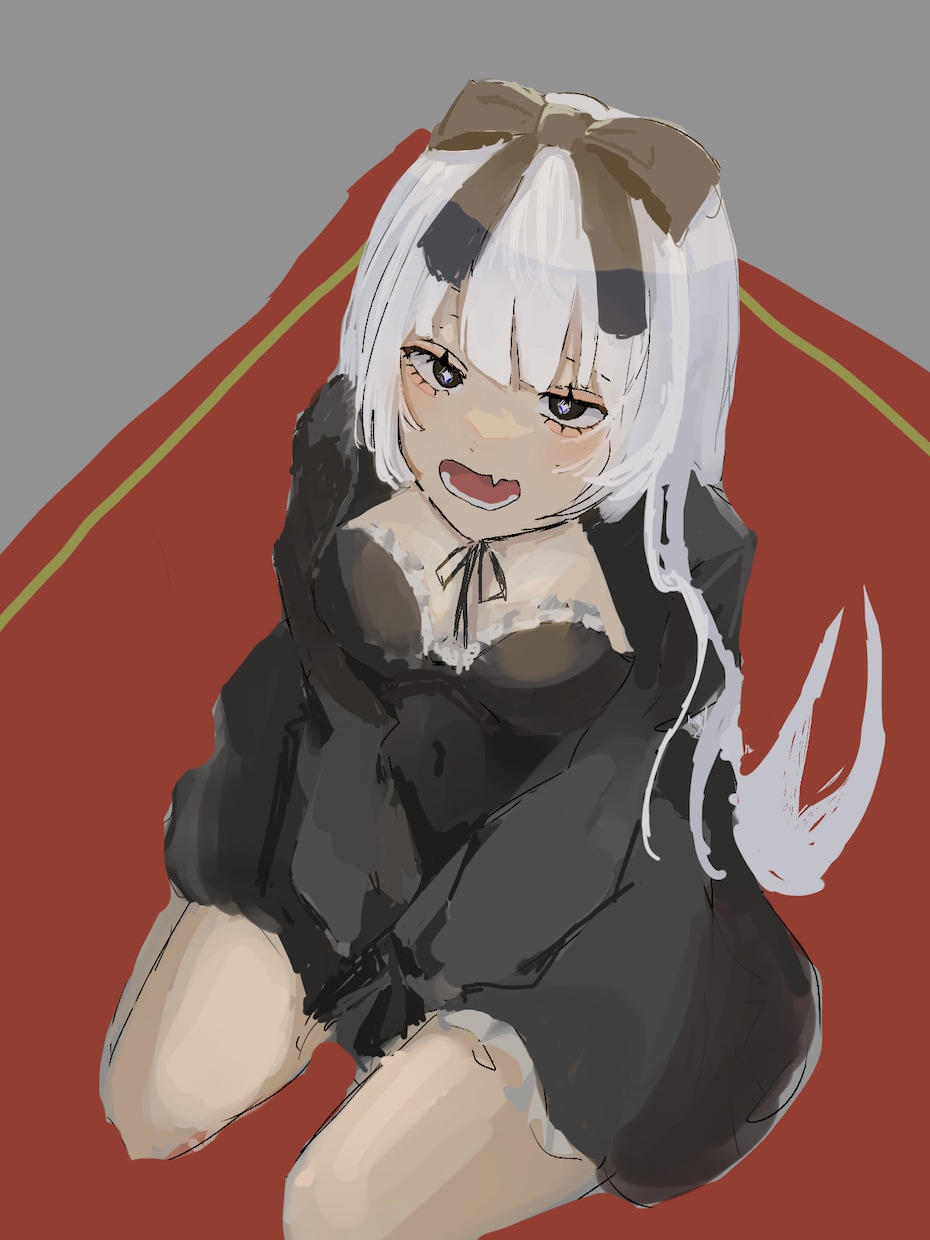 ゲーム自キャラをイラストにします あなただけのオリジナルイラスト イメージ1
