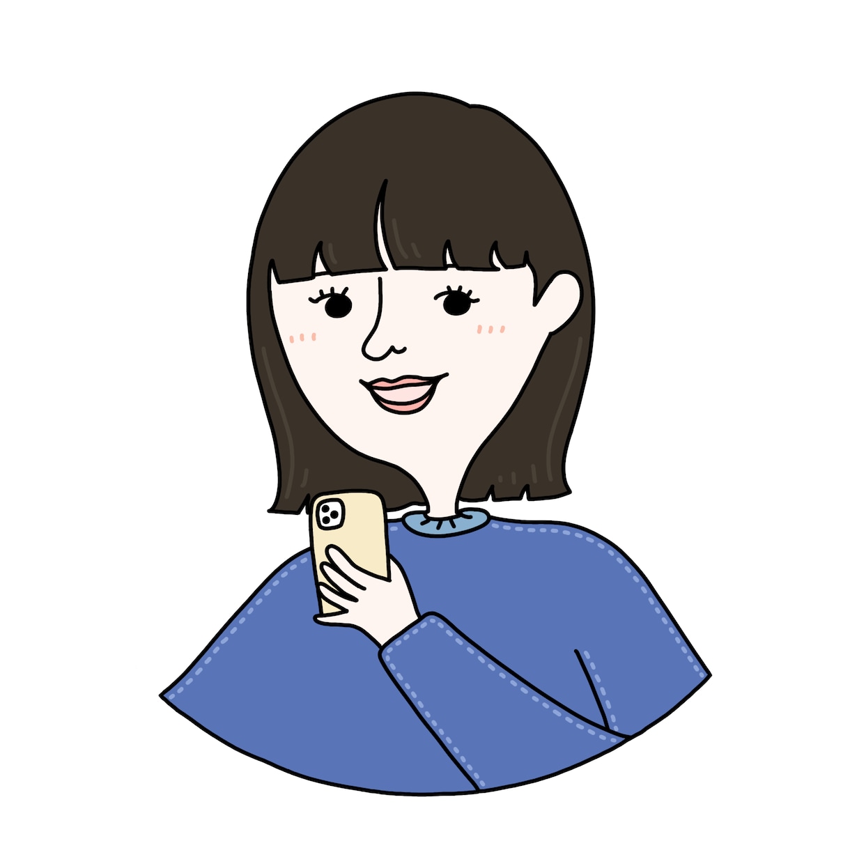ひとくせイラスト、アイコン、ロゴ描きます SNSアイコンや特別な日の記念に！心込めて作成します！ イメージ4
