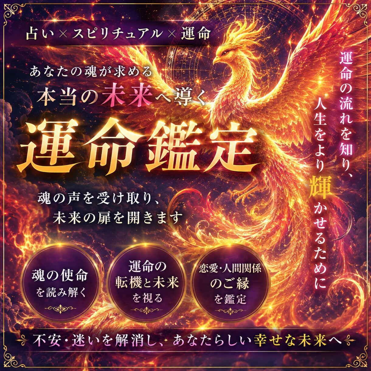 あの人の気持ち読み取ります 霊視霊聴！そのままお伝えします。明るい未来を掴みましょう イメージ1