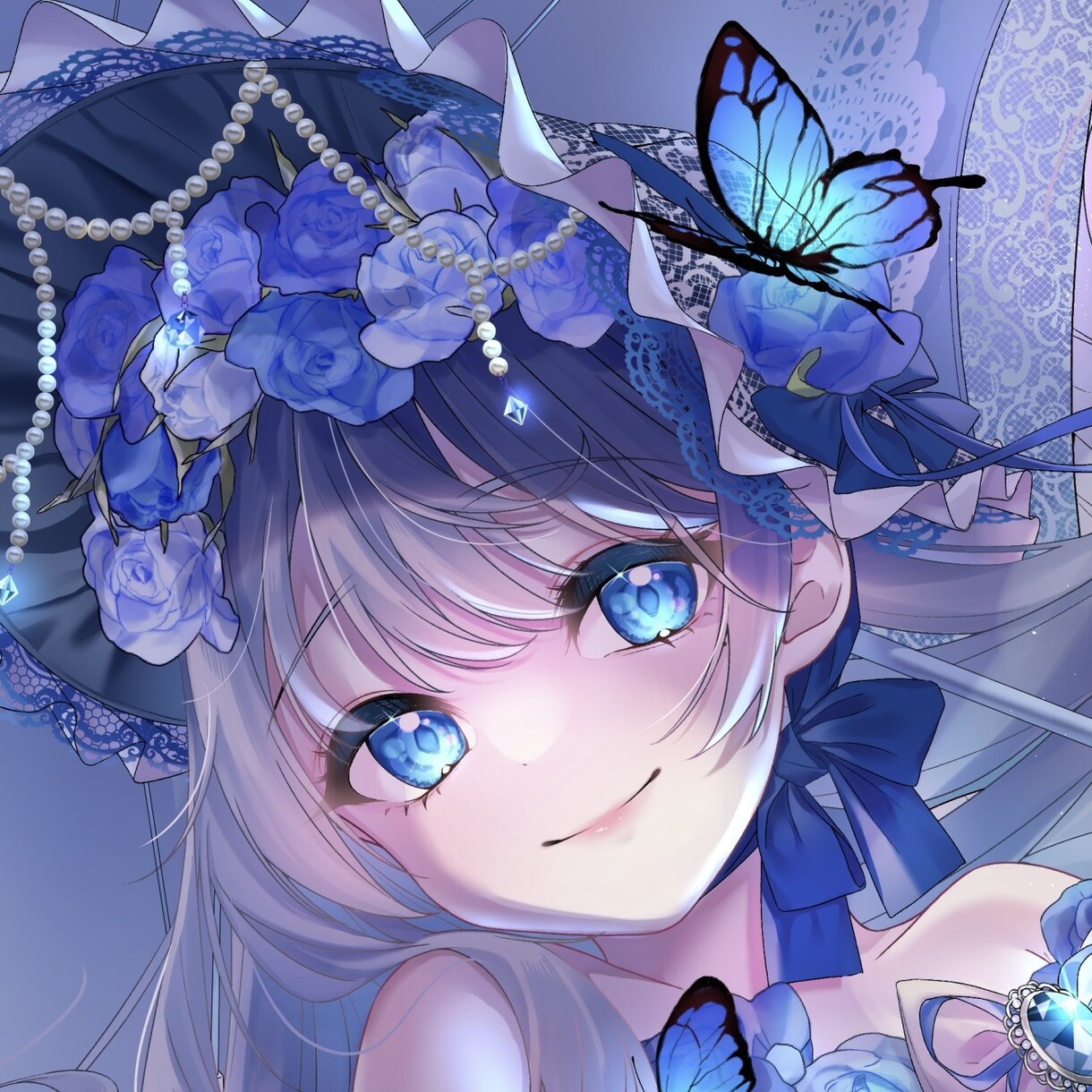 華やかなSNS映するアイコンのイラスト制作承ります ご希望に沿った丁寧で綺麗なイラスト描きます!! イメージ2