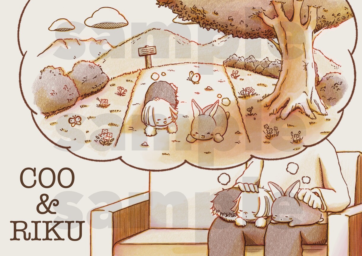リピーター様向けのご案内…動物イラストを描きます “絵本風タッチで可愛いイラストを描きます”をご購入した方へ イメージ5