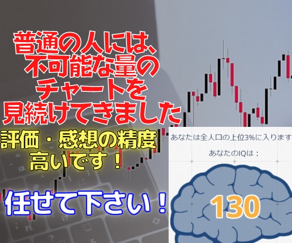 ついに登場！【IQFX】FX真の裁量手法伝授します 「評価・感想（２６件）達成」特別記念セール開催中！ イメージ1