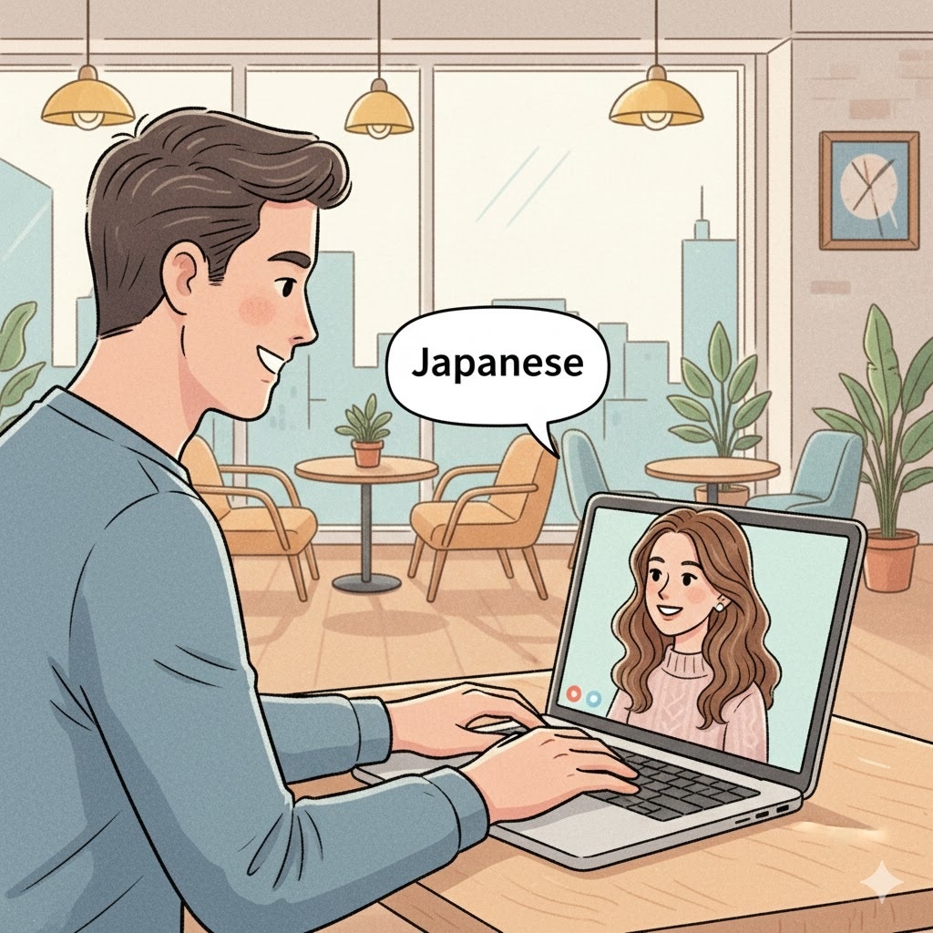 ネイティブと話そう！友達感覚で日本語サポートします 日本語の「話す練習」足りないと感じていませんか？ イメージ1