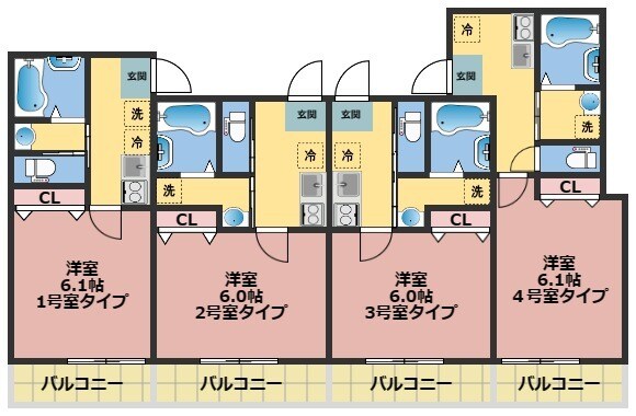 間取図を迅速に作成します 丁寧な作業をモットーにお受け致します。 イメージ6