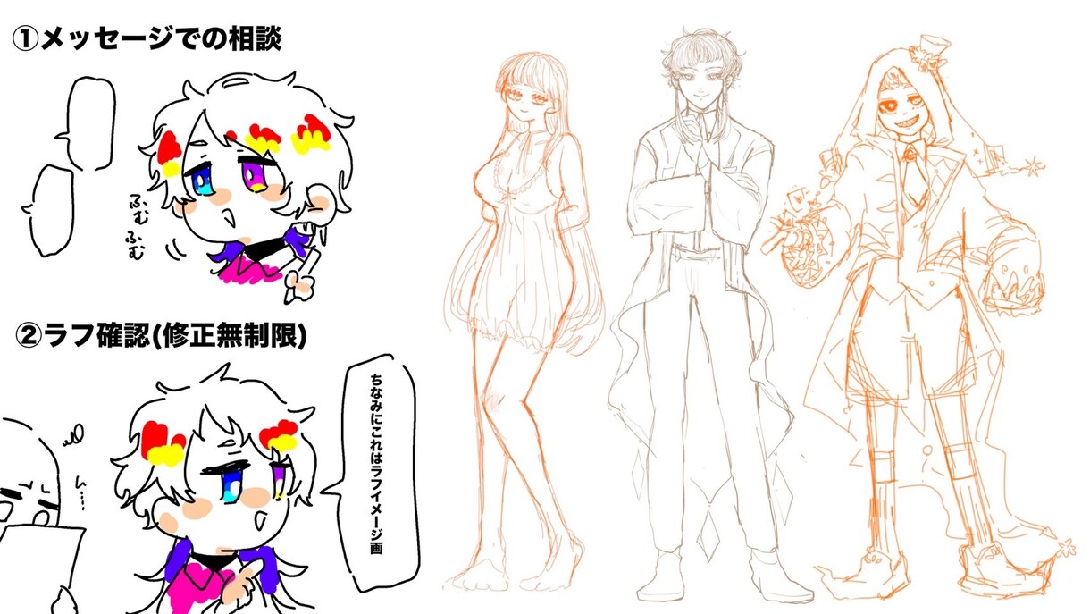 様々な活動で使用できるイラストを制作致します 株式会社 気合イ・入レテイマス イメージ2