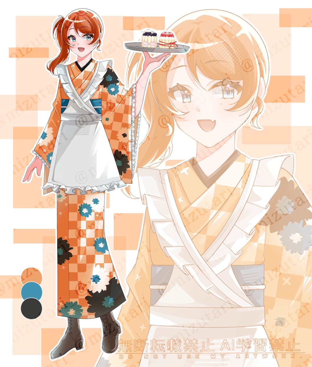 最短7日｜歌ってみたサムネ・一枚絵描きます 実績有★オリジナル絵柄で本家風の構図・衣装アレンジ対応 イメージ4
