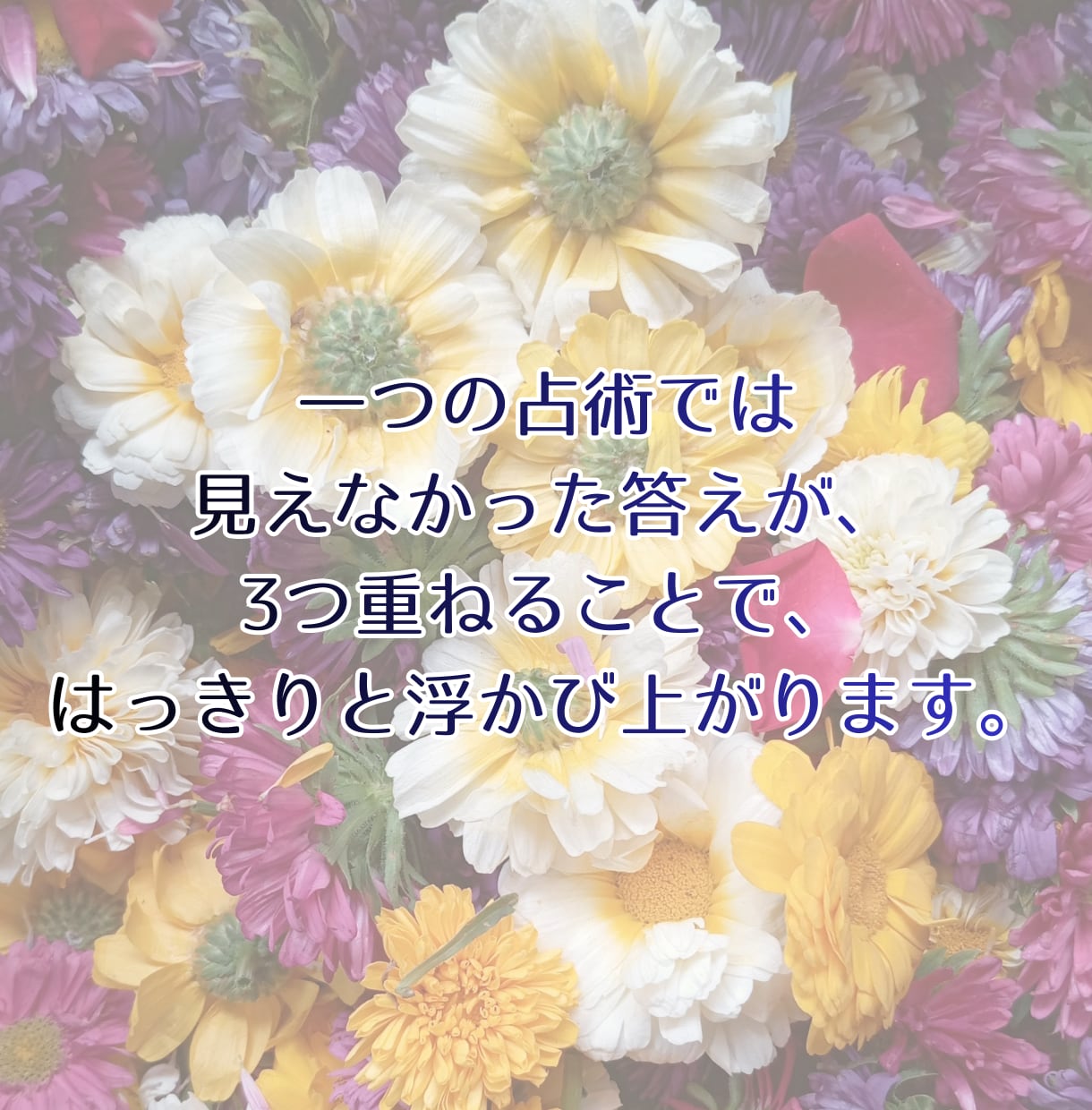 即日鑑定◆彼の気持ちと未来を3つの占術で視ます 誰にも言えない恋を、一人で抱えなくていい。寄り添い鑑定します イメージ8