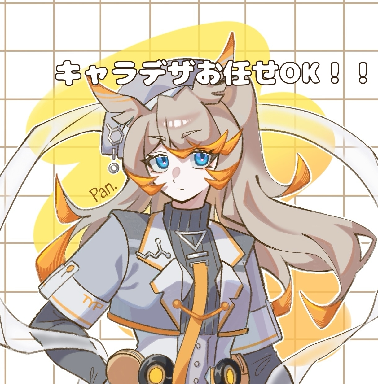 OCの全身立ち絵やアイコン・ヘッダーを描きます 経験を活かし、こだわりを詰めたOC制作をお手伝いします。 イメージ1