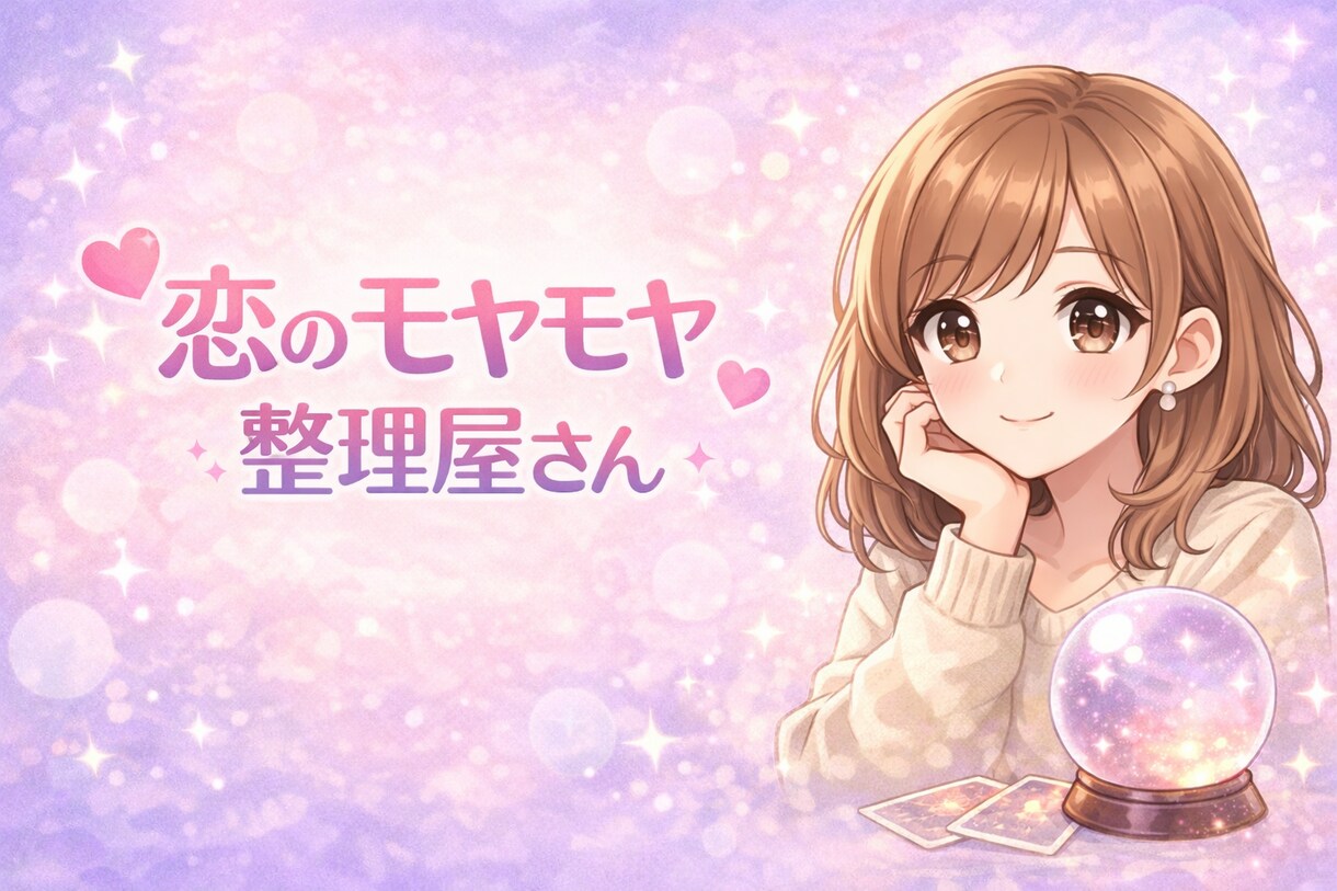 相手の気持ちを占い、どう動くべきか優しく伝えます モヤモヤした気持ちを整理し前に進むお手伝いをします イメージ1