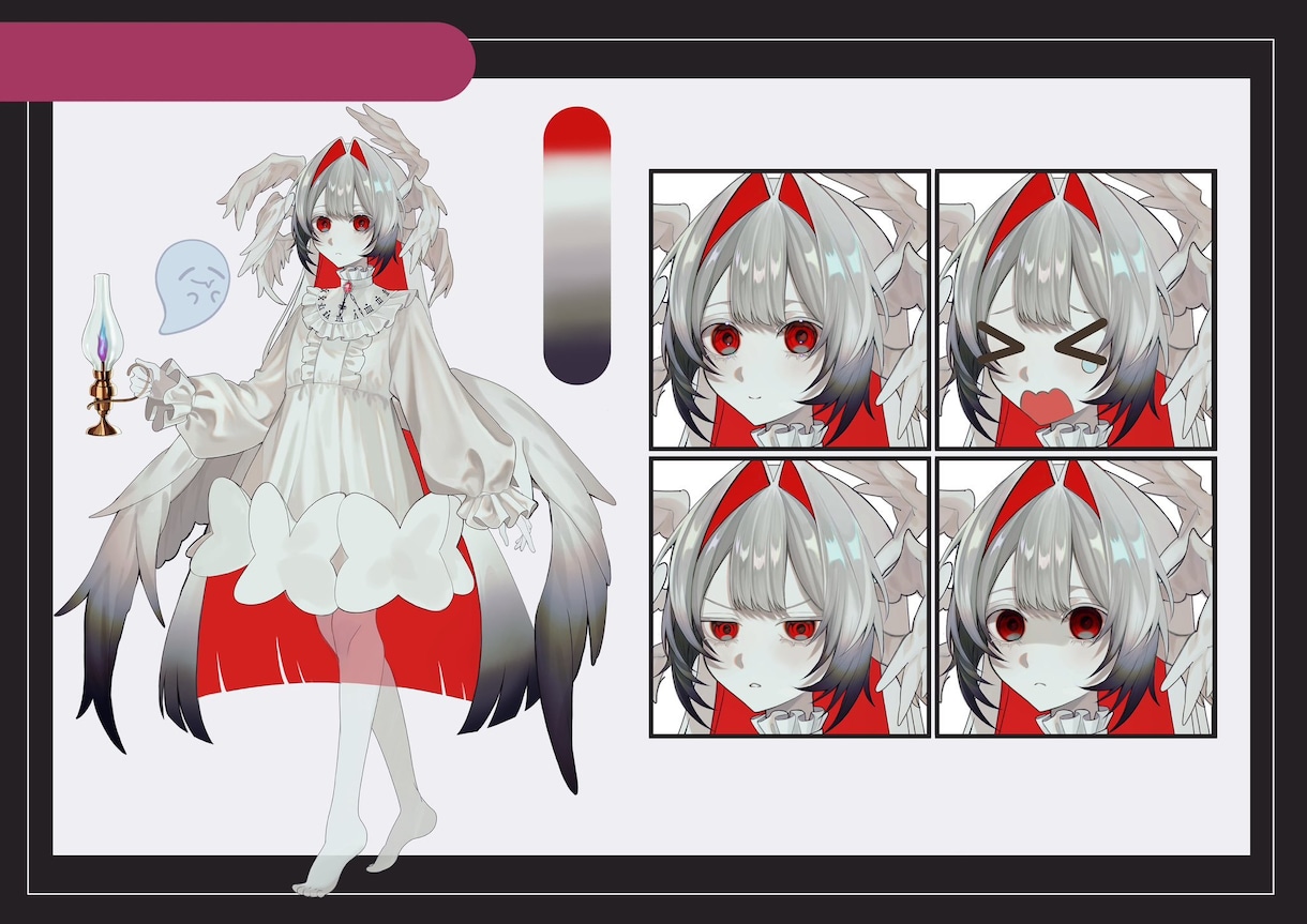 イラスト全般制作いたします 動画用イラスト、立ち絵、キャラデザ、グッズ用などなど！ イメージ4