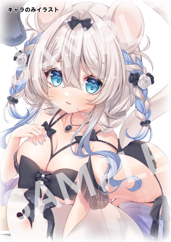 立ち絵キャラクターデザインを致します キャラの立ち絵やVtuber（Live2D用レイヤー分け可） イメージ4