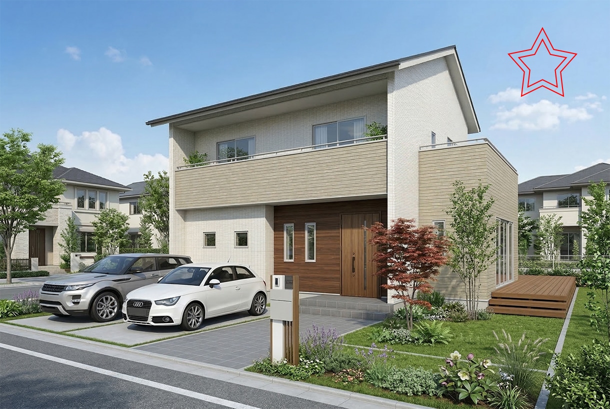 住宅の魅力を引き出す建築外観パース制作します 高品質・低価格な住宅外観パース イメージ6