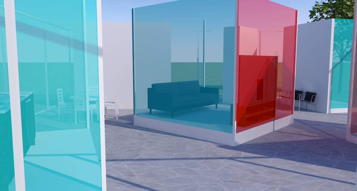 建築パースに使える3Dデータを作成します プレゼンや内観、外観検討を行いたい方におすすめ！ イメージ7