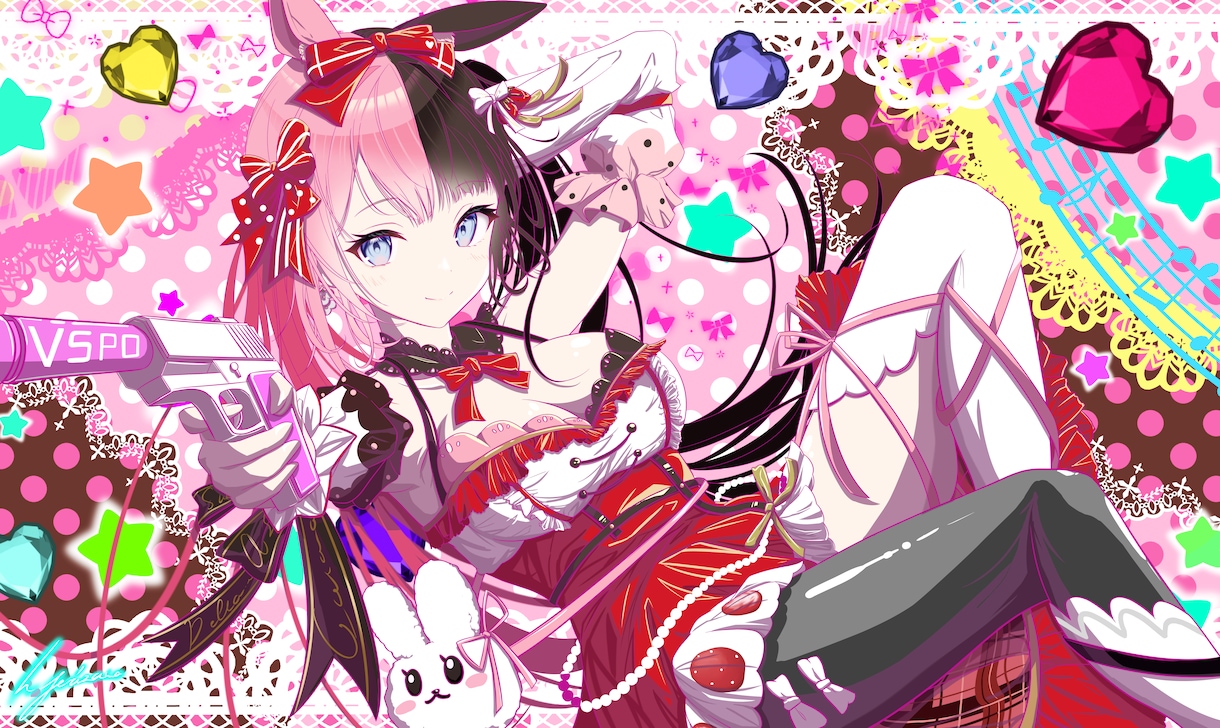 オリジナルの美少女イラストを作成いたします 理想の一枚絵になるようにご依頼者様に寄り添って対応いたします イメージ1