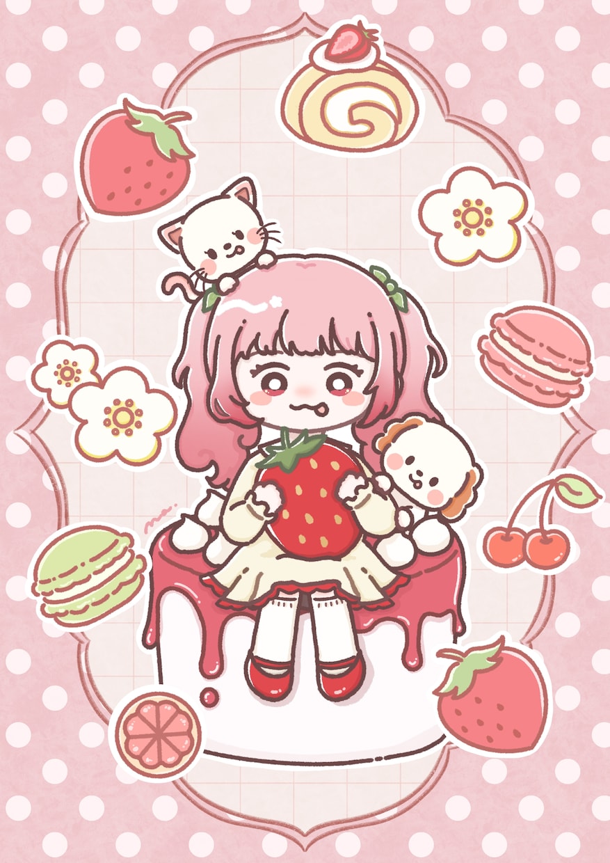ゆるかわいいイラスト描きます アイコンやプレゼント、グッズに！ イメージ10