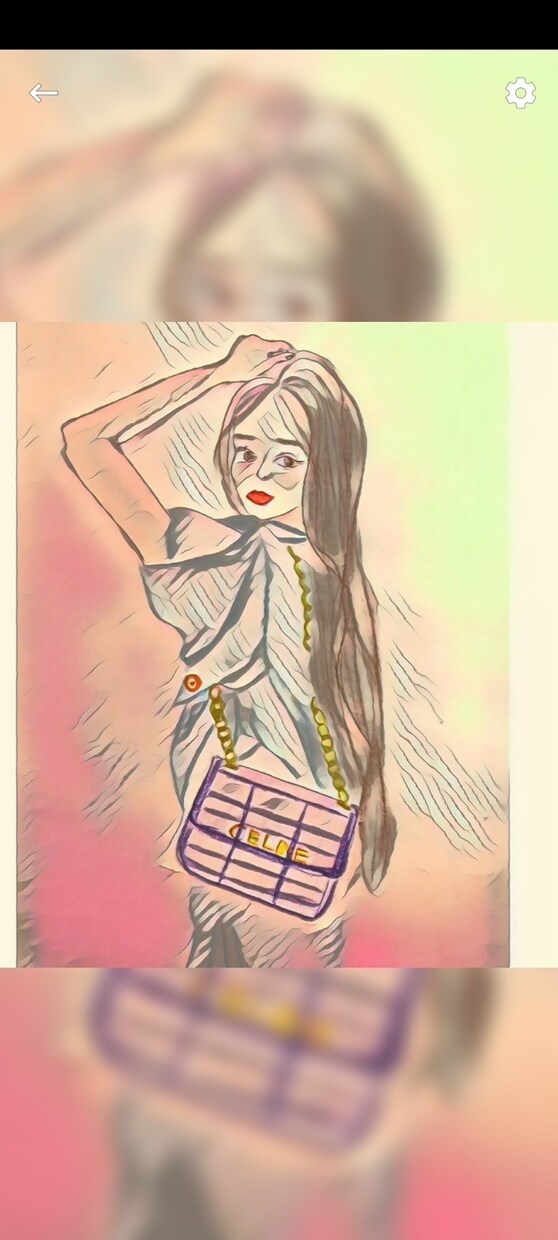 大切な方の似顔絵、メッセージカードを描きます ナチュラルな似顔絵メッセージカード イメージ3