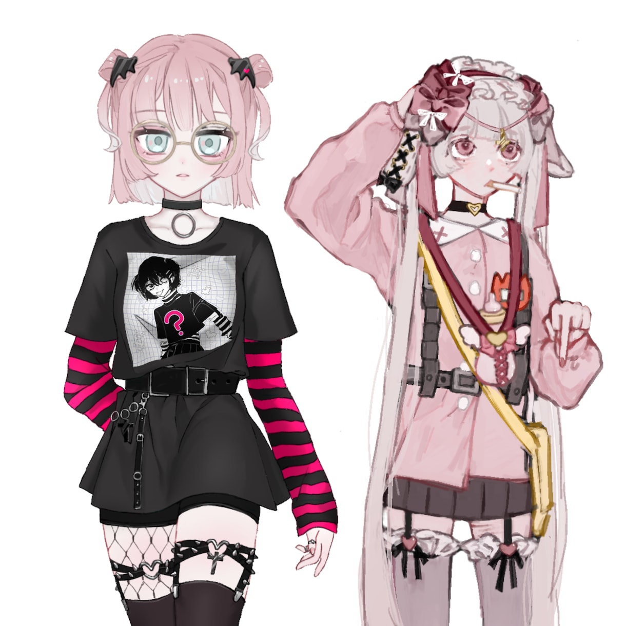 キャラが生き生きして見える立ち絵描きます キャラクターの特徴を抑えた立ち絵を制作します。 イメージ1
