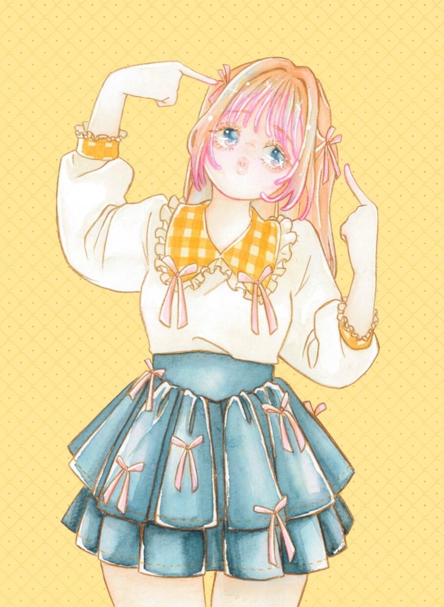 透明感×ガーリーなSNSアイコン描きます きらめく水彩ガーリーアイコン描きます✿︎ イメージ5