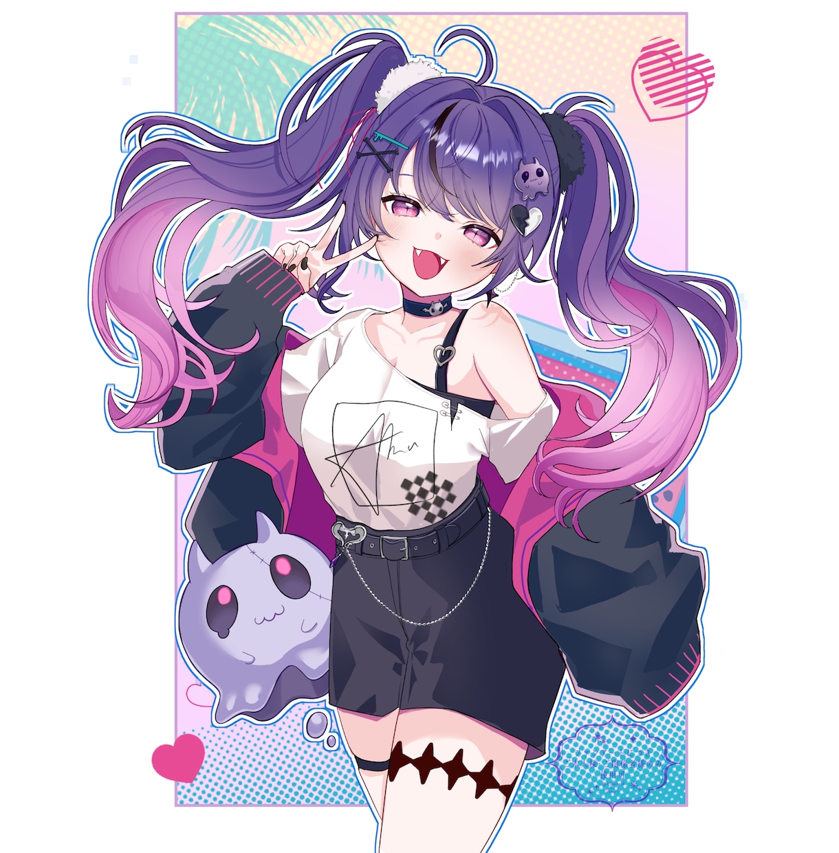 サムネや1枚絵など様々な用途に合わせてお描きします 可愛いイラストが得意！立ち絵やアイコンもOKです！ イメージ7