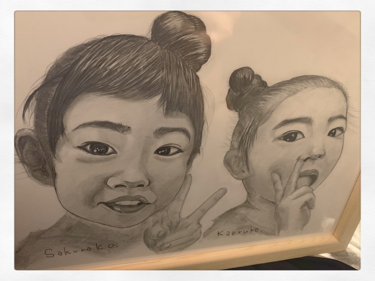 愛と心をこめて似顔絵を描きます ステキな思い出のシーンを絵に残しませんか？ イメージ3