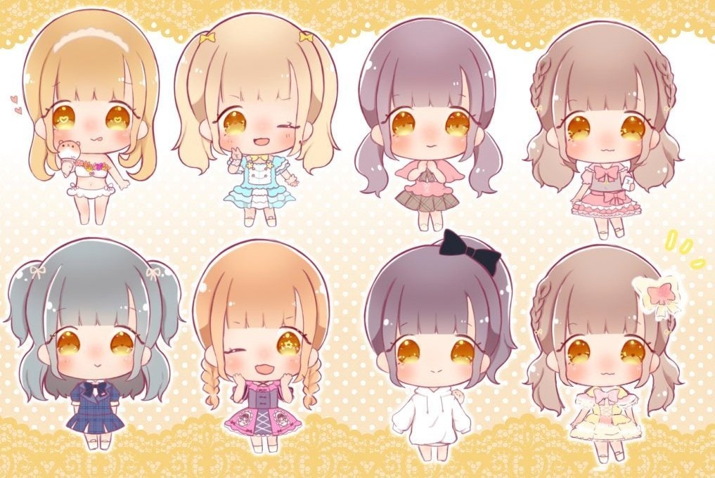 商用◎かわいいデフォルメイラストを描きます Vtuber、アイドルのグッズやフラスタ、アイコンに！ イメージ3
