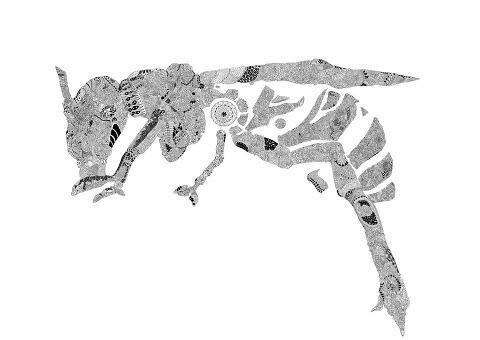 イラストデザイン  フライヤーなど描きます サイケデリックなデザインや。細かい抽象的なものが得意です。 イメージ2