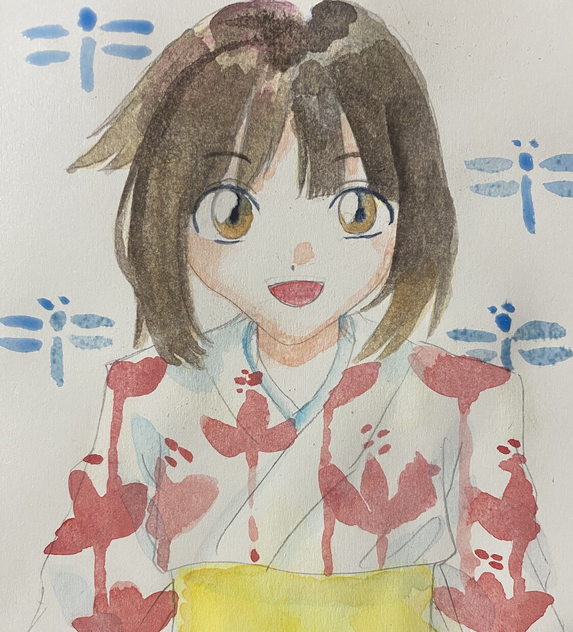 水彩画キャライラストが描けます 画像のようなイラストはいかがですか？ イメージ1