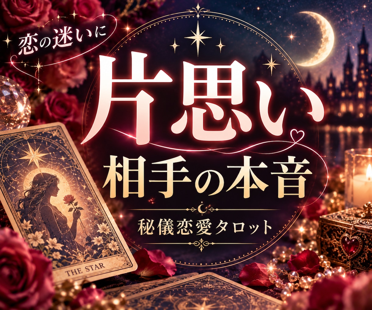 彼♡彼女の気持ち/復縁/片思いの真実を鑑定できます 不安で眠れない夜を終わりに。 究極の恋愛鑑定。 イメージ4