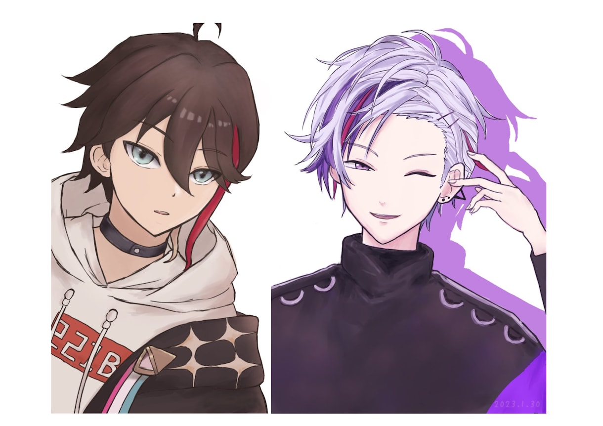 実績14日◆ゆるい絵柄&やさしい色合いで製作します 記念絵・サムネ・アイコン等お気軽にご相談ください！ イメージ1