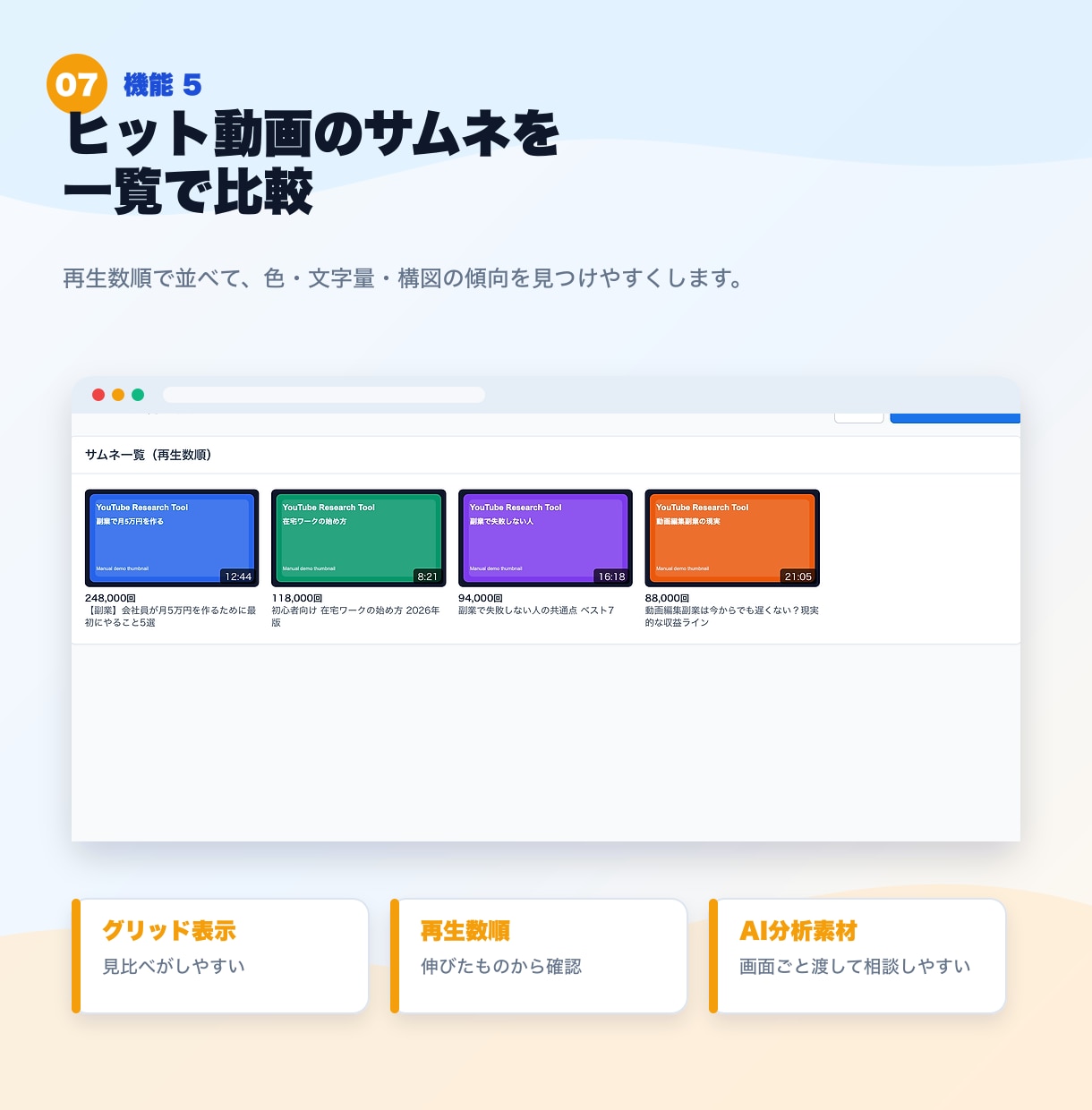 100名限定！YouTube分析ツールを販売します 安くツールを試してみたい方にオススメのツールとなります イメージ7