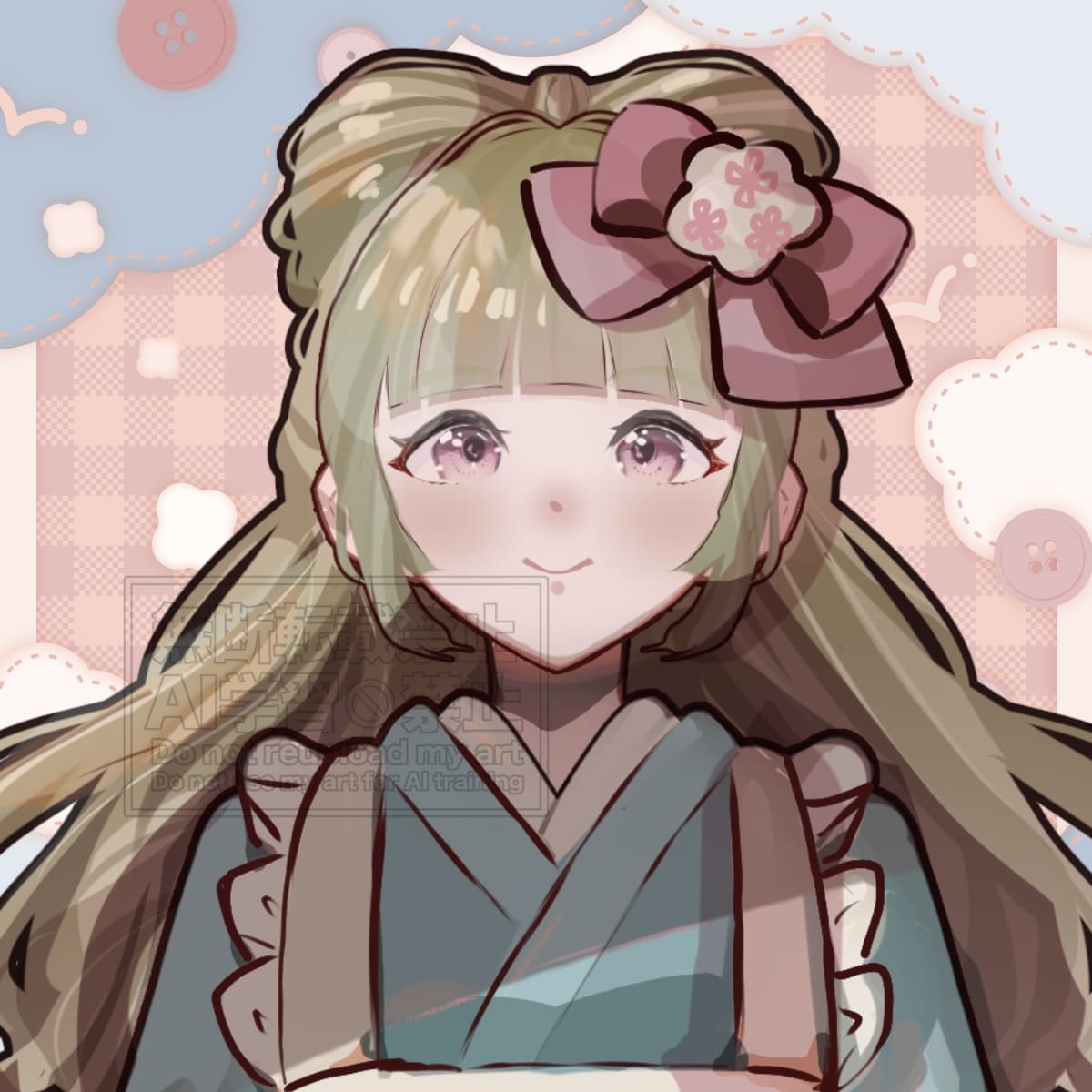 IRIAM TRPGなどに使える立ち絵販売します 和風な喫茶で働くウエイトレスのようなかわいい女の子です。 イメージ2
