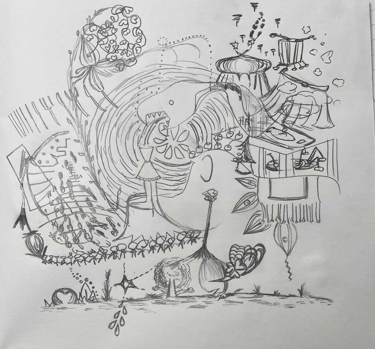 テーマに沿った独創的なオリジナルイラストを描きます ちくわ本人が、ご依頼頂いたテーマを解釈し、イラストを描きます イメージ2