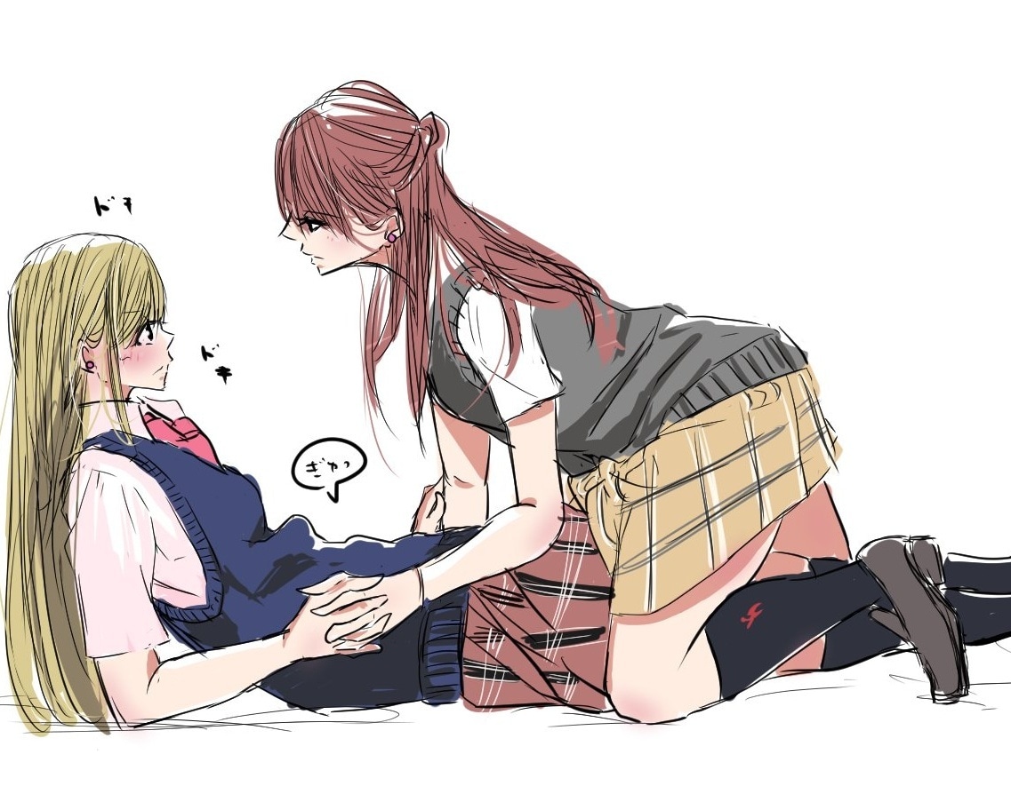 女の子同士カップルのイラスト描きます 特別な二人だけの絵。ちょっとしたプレゼントやサプライズに！ イメージ6