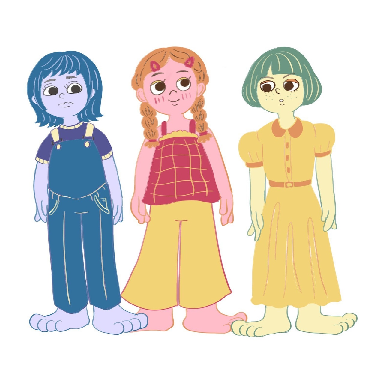オリジナルキャラクター/イラスト制作します イラスト　アイコン　スタンプ　マスコット　ゆるキャラ　可愛い イメージ3