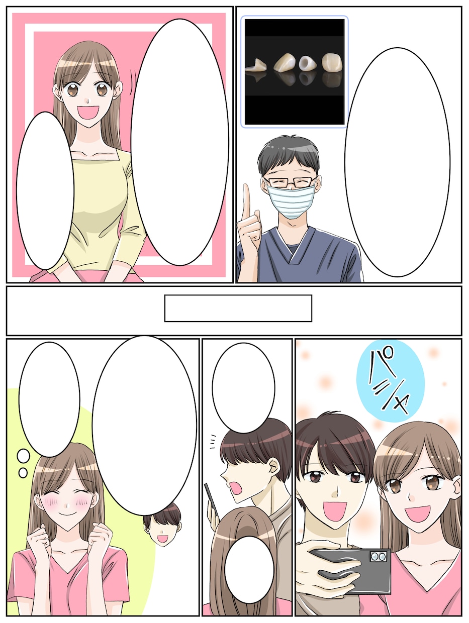 カラー、モノクロ漫画描きます 華やかな絵柄で分かりやすく伝えます イメージ3