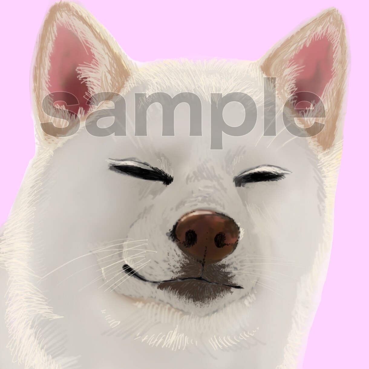 猫ちゃんワンちゃん鳥さんなど描きます あなたのペット何でも正方形アイコンサイズ描きます。 イメージ3
