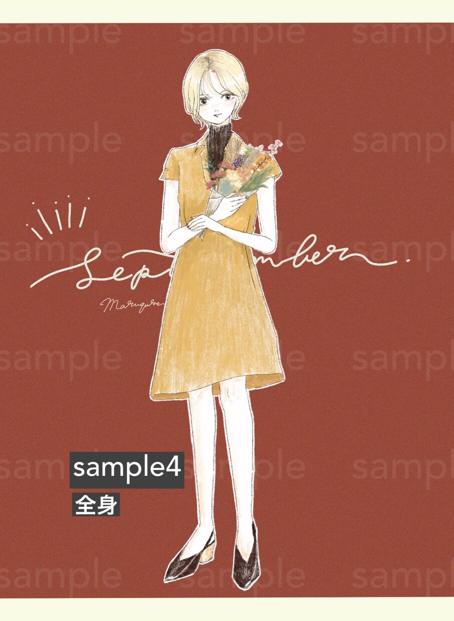 商用OK！柔らかいタッチで目を惹く人物画を描きます アイコンや書籍等の挿絵など、様々な用途でご使用頂けます◎ イメージ5