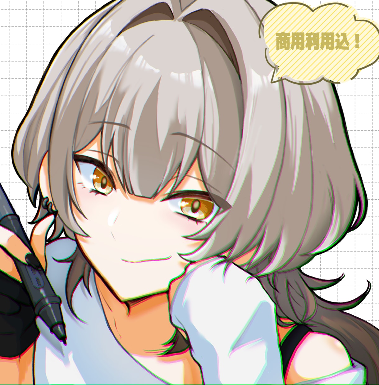 商用利用込！等身イラストお描きします 1枚絵、立ち絵、グッズ制作、歌ってみたサムネイルも！ イメージ1