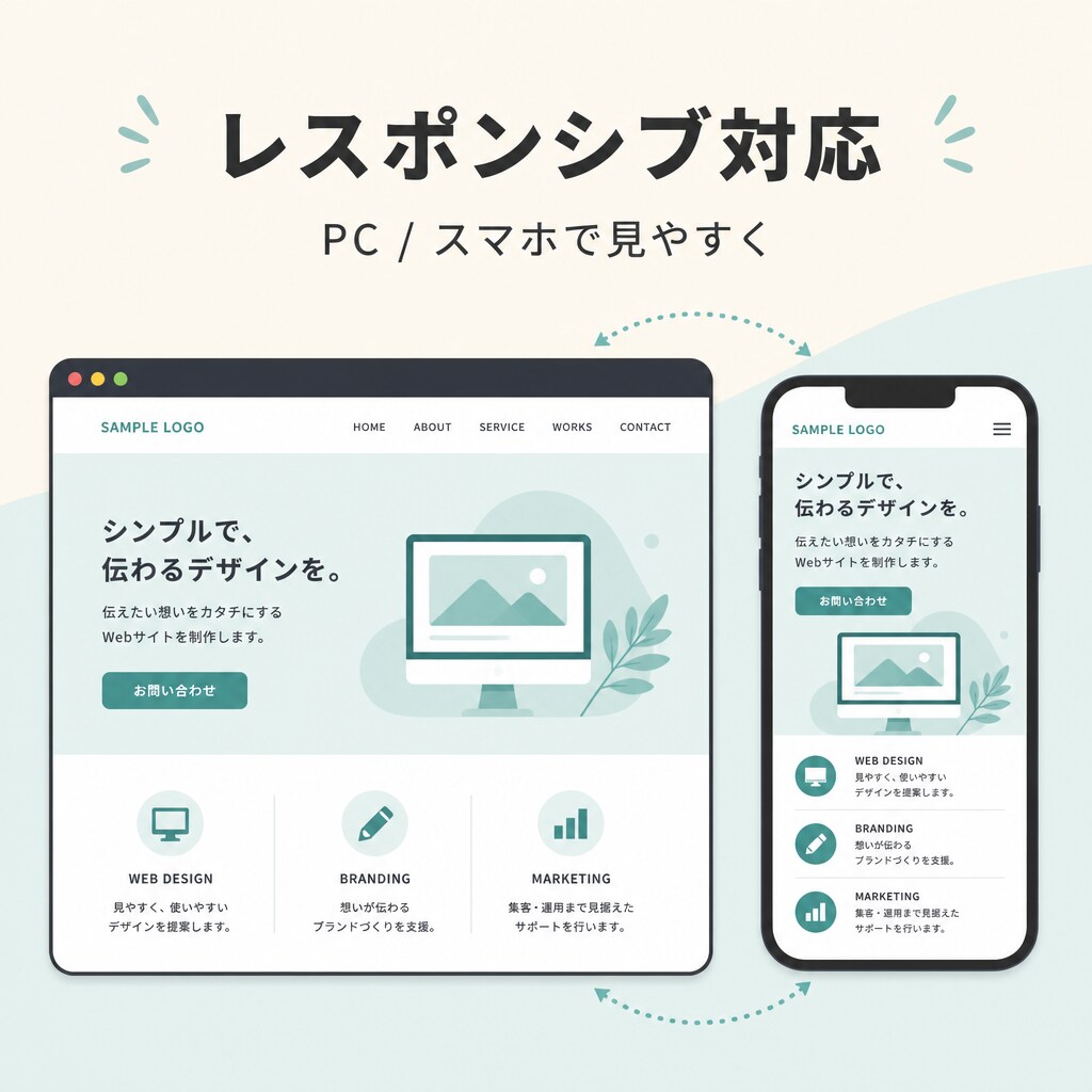 HTML/CSSでLP作ります 予算を抑えて、ちゃんと届くLPを イメージ2
