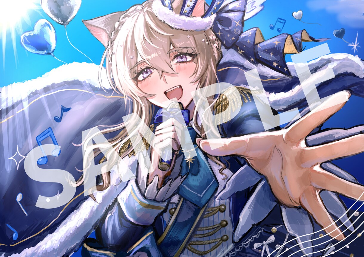 サムネ・MVなどに使える一枚絵お描きします 耽美、かっこいいイラストを制作いたします！ イメージ5