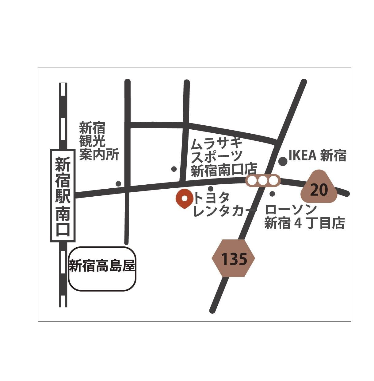 目的地に辿りつける地図作成します 店舗案内・イベント・チラシ用にも最適！ イメージ5