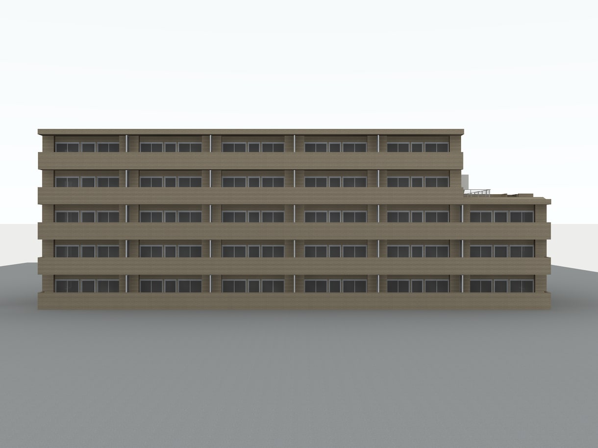 3Dで作成した建物、外構等を地図上に配置します 建築士、建築施工管理技士がお手伝いします。 イメージ2