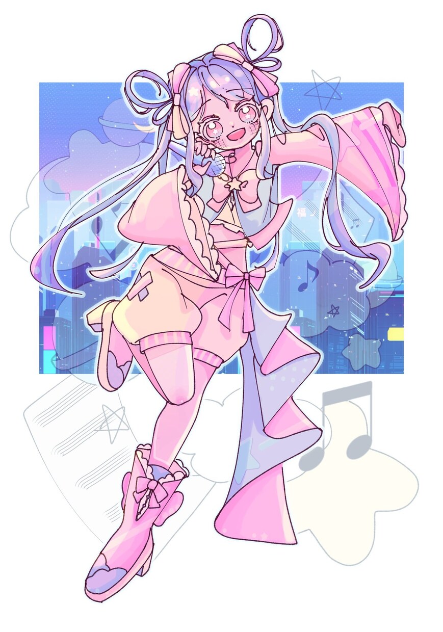 女の子描きます フリルやリボンのついたお洋服や、可愛い女の子が好きな方へ イメージ8