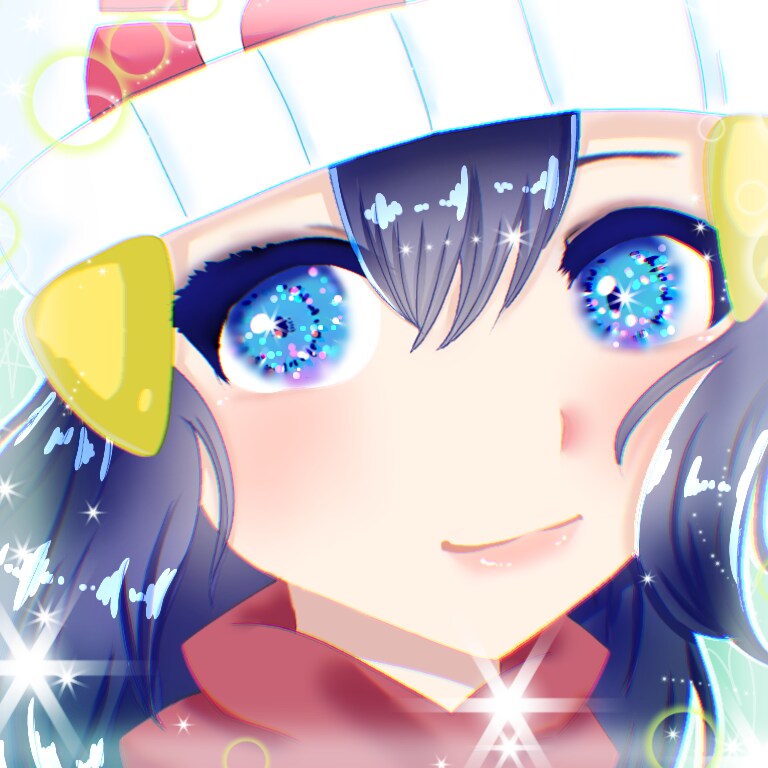 きらきらかわいい女の子らしいアイコンかきます いかにも女の子らしいアイコンかきます イメージ3