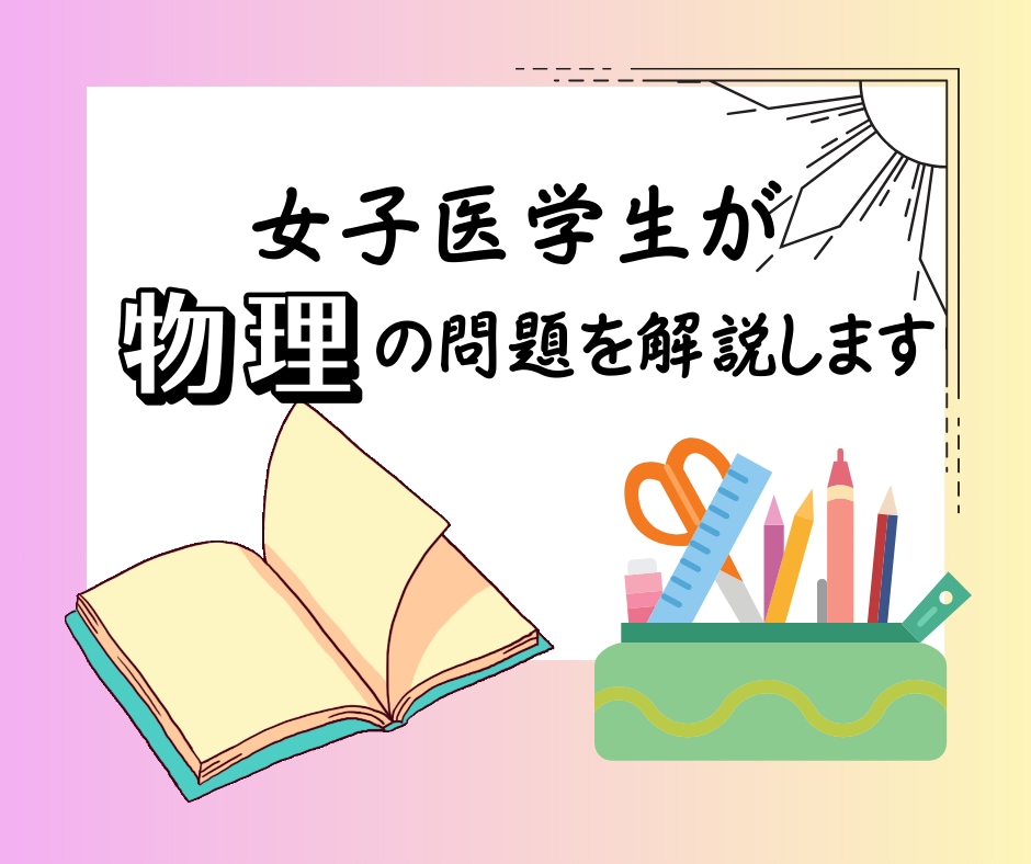 女子医学生が物理のオンライン家庭教師をいたします 高校生、浪人生、大学受験生に向けた物理のオンライン個別指導 イメージ1