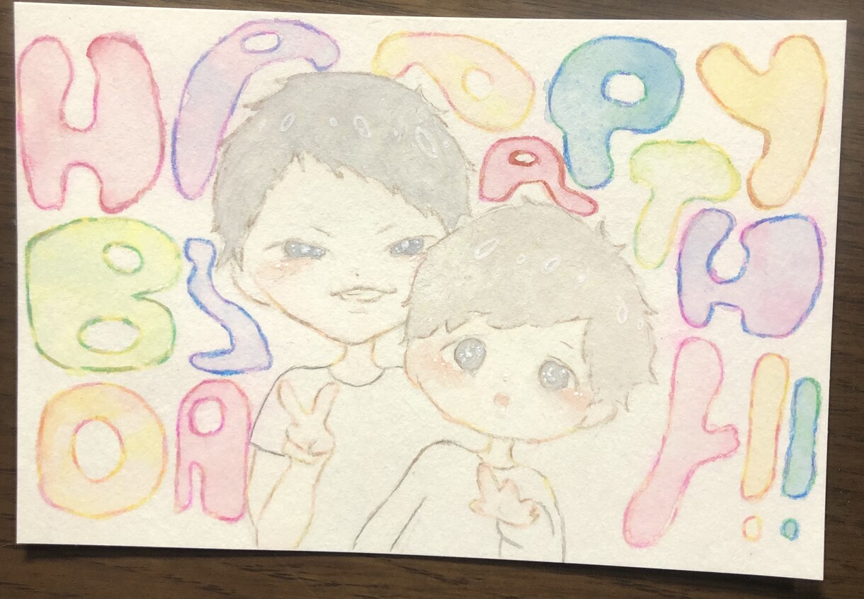 水彩でアイコン描きます 水彩もデジタルもご購入可能です。 イメージ4