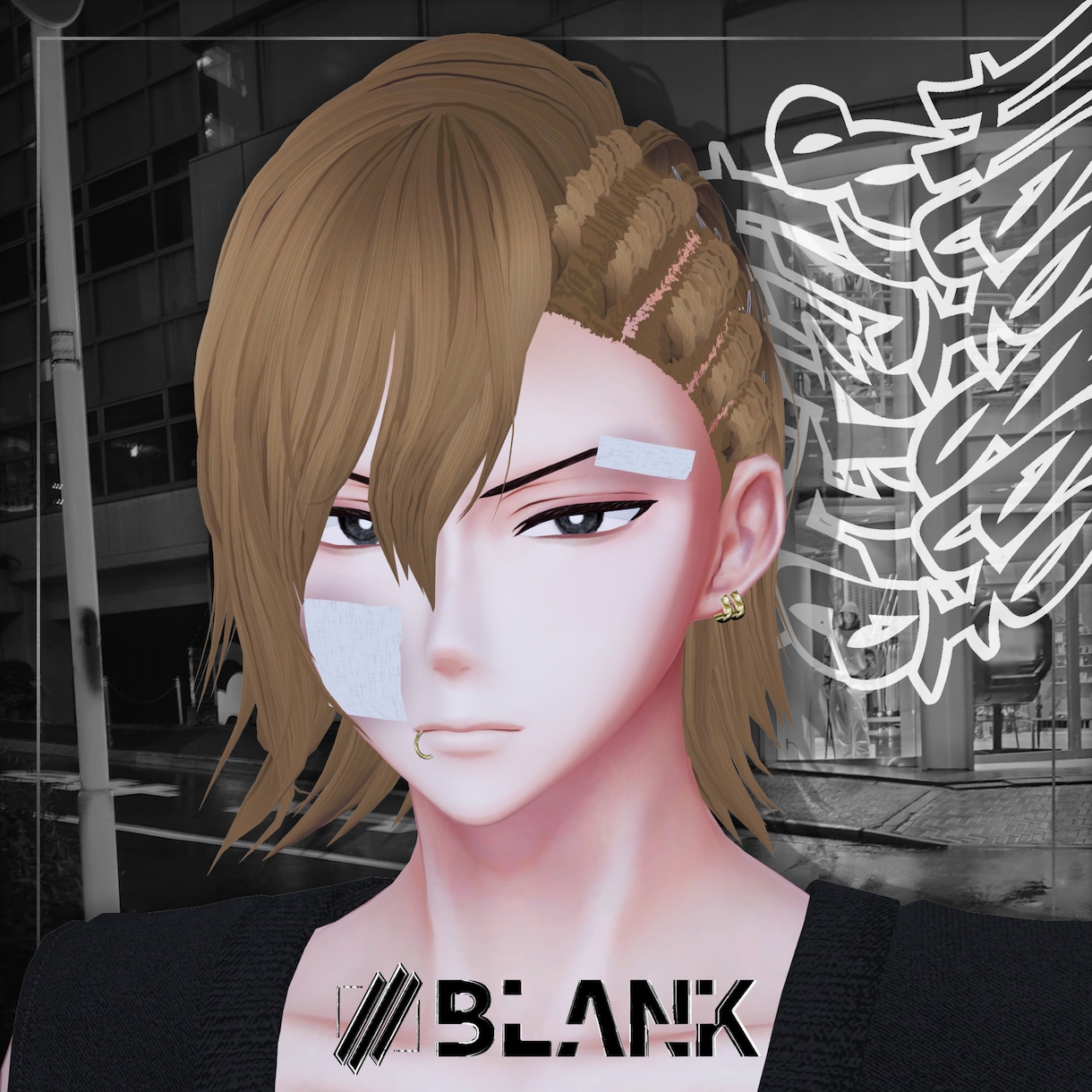 VRChat向け| メンズアバター用髪型作成します リアルでオリジナリティのある髪型で他のユーザーと差別化しよう イメージ6