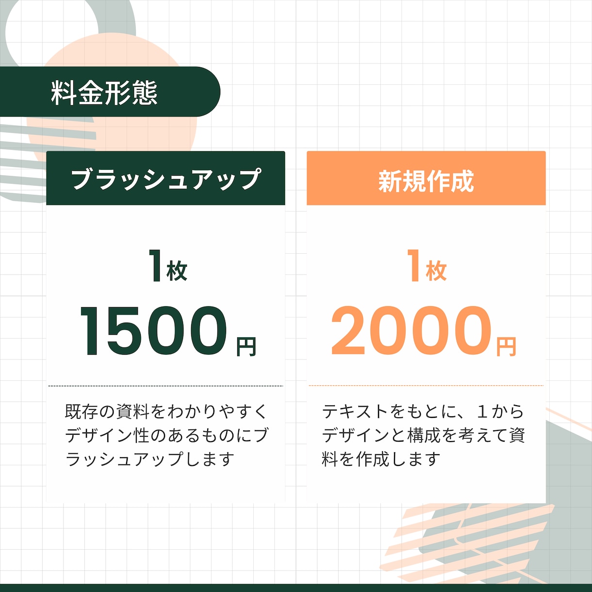 情報整理から伝わる資料を制作します 「何を伝える？」から一緒に考えます イメージ6